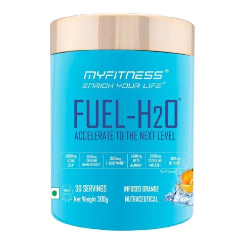 1 - Myfitness FUEL-H2O,  0.66 lb  Orange 