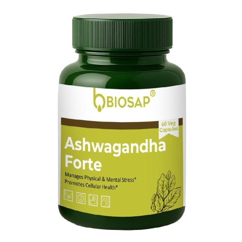 1 - BIOSAP Ashwagandha Forte,  60 veggie capsule(s) 