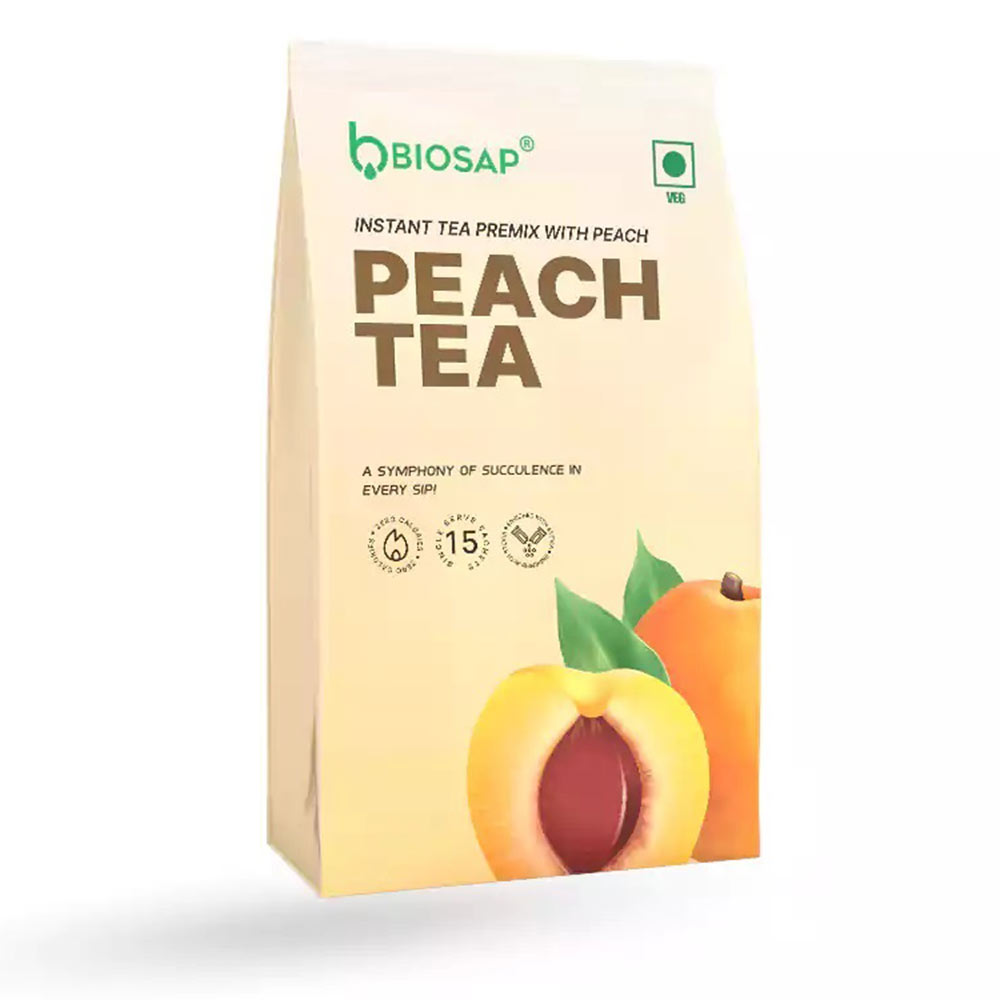 BIOSAP Peach Tea, Natural 15 sachets/pack