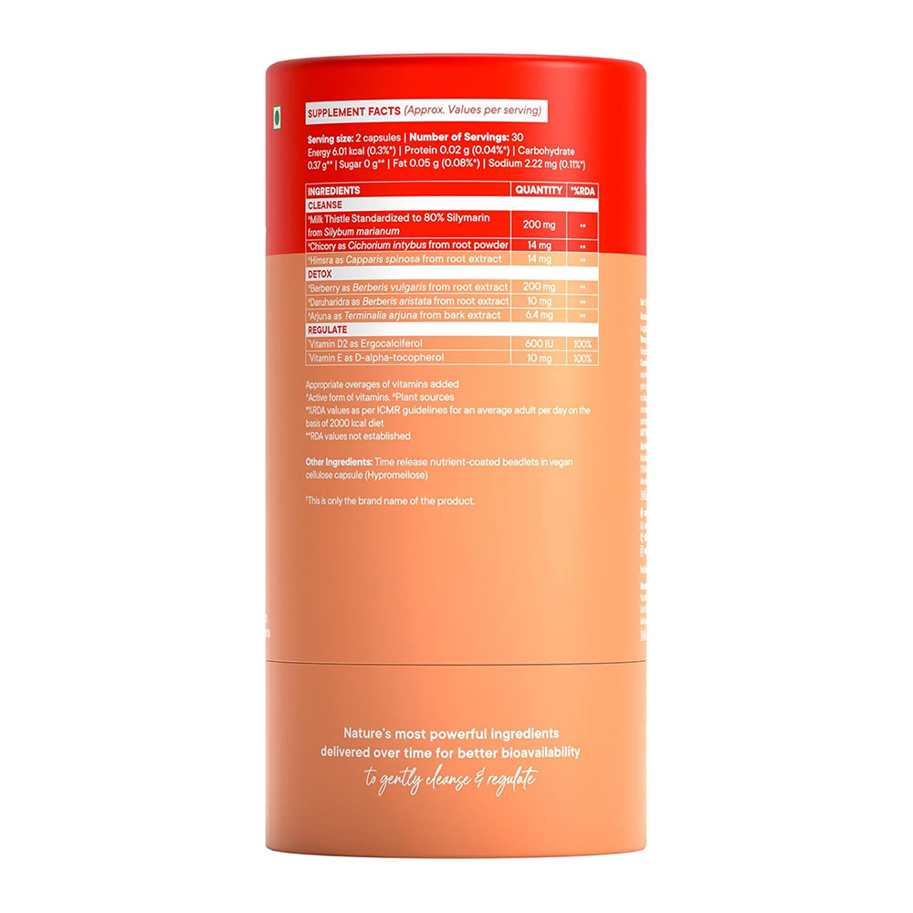 3 - Wellbeing Nutrition Slow Liver Detox,  60 capsules 