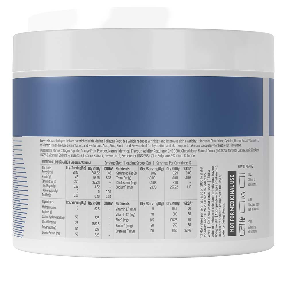 1 - HK Vitals Collagen for Men,  Marine Collagen  100 g  Watermelon