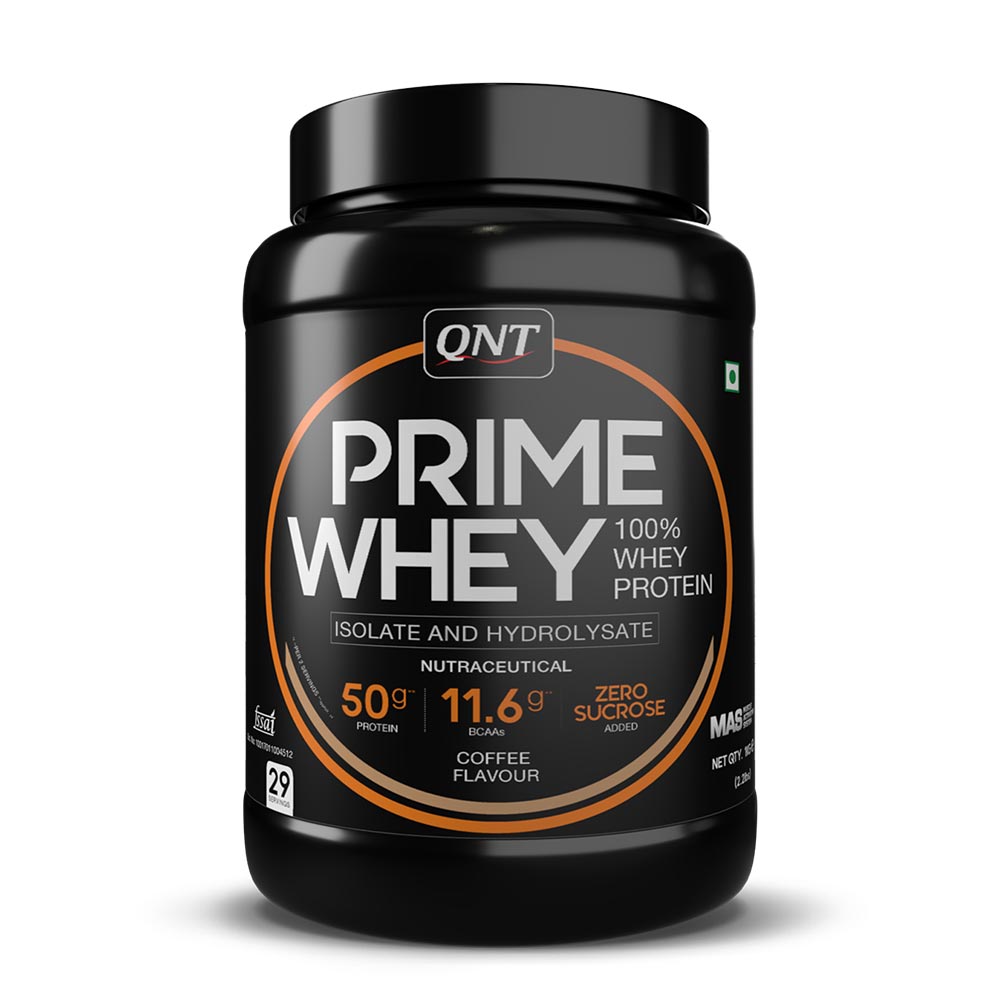 1 - QNT Prime Whey,  2.2 lb  Coffee 