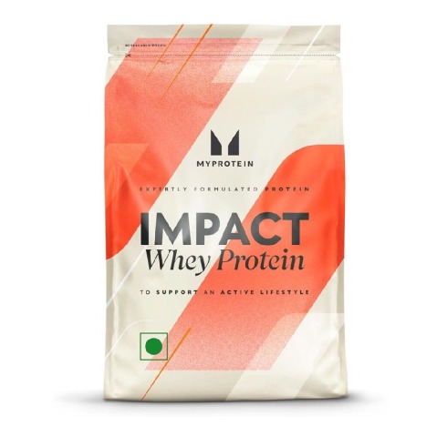 1 - Myprotein Impact Whey Protein, 5.5 lb Chocolate Brownie