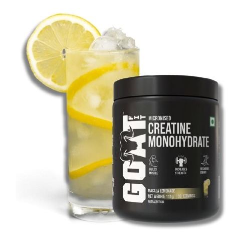 1 - G.O.A.T Fit 100% Pure Micronized Creatine Monohydrate,  Masala Lemonade  0.24 lb 