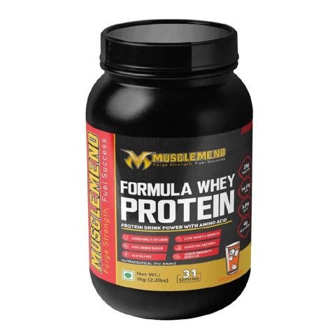 1 - Musclemend Formula Whey Protein,  2.2 lb  Kesar Pista 
