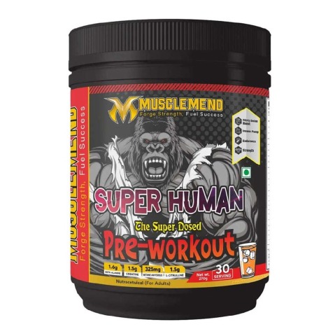 1 - Musclemend The Super Dosed Pre-Workout,  0.59 lb  Fruit Punch 