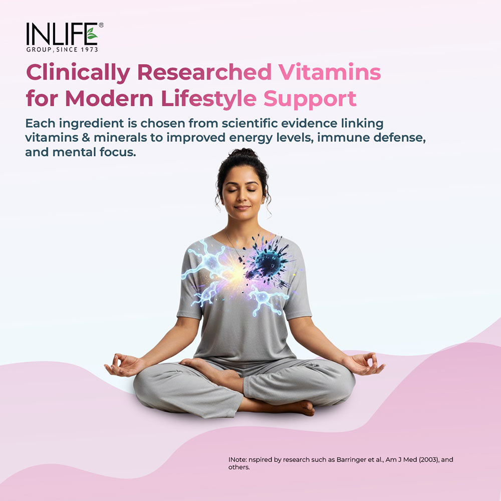 6 - INLIFE Multivitamins & Minerals Women,  60 capsules  Unflavoured 