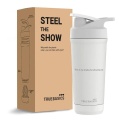 Steel Pro Shaker, True White 700 ml