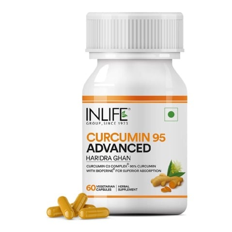 1 - INLIFE Curcumin 95 Advanced,  60 veggie capsule(s) 