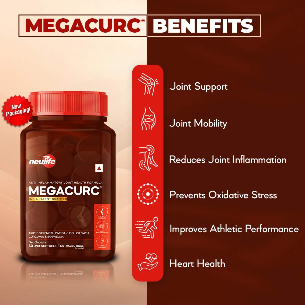 2 - Neulife Megacurc,  60 softgels 