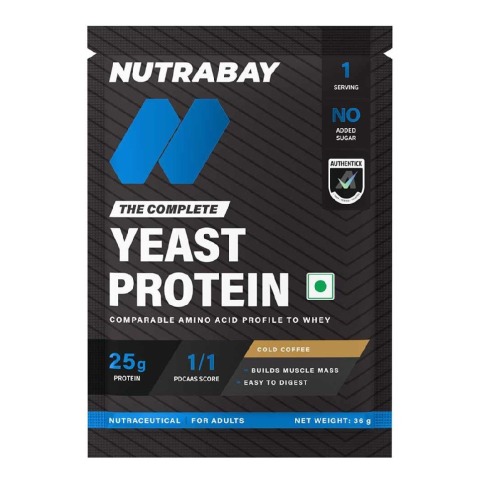 2 - Nutrabay Yeast Protein,  0.079 lb  Cold Coffee 