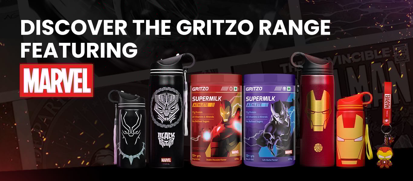 Gritzo Range Featuring Marvel