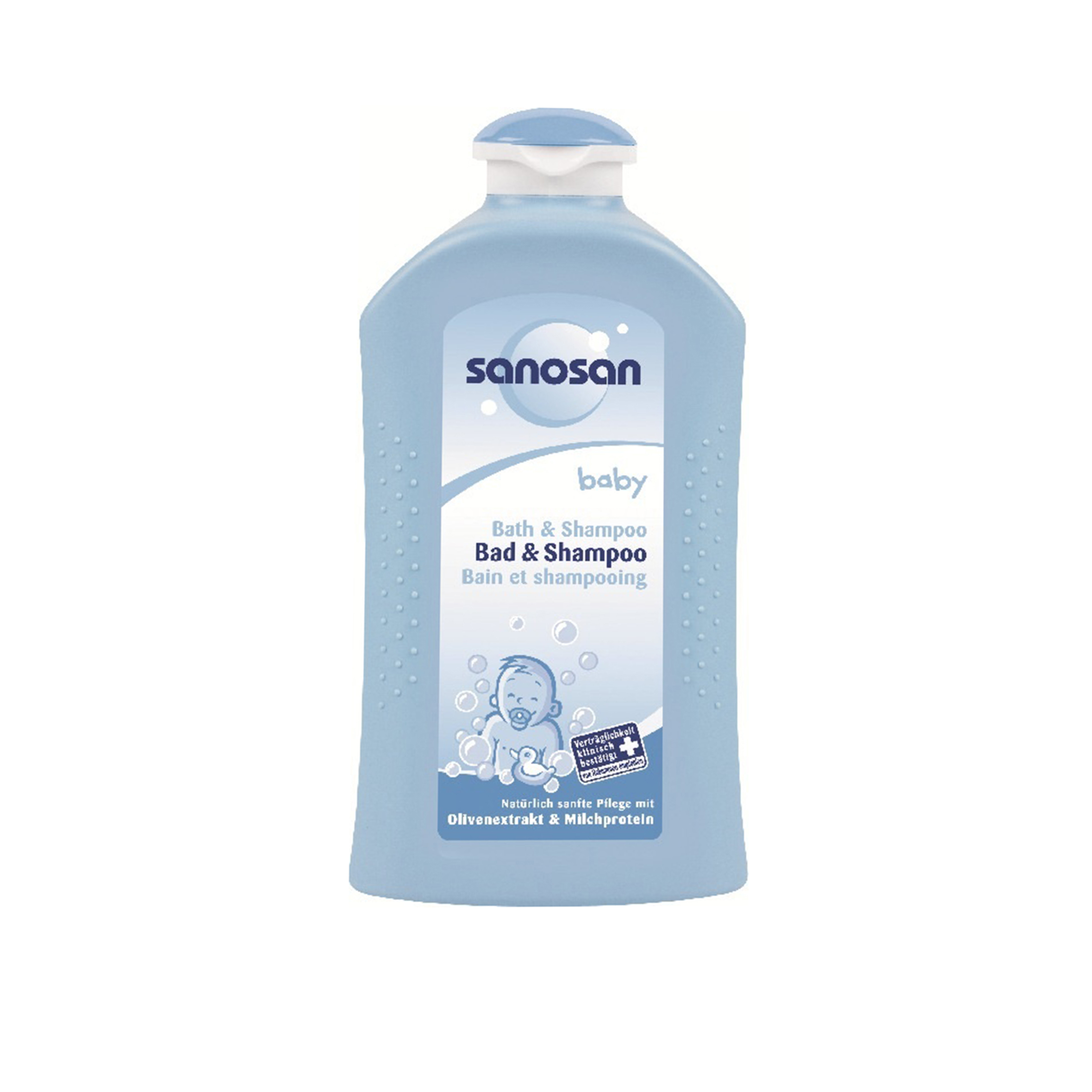 Sanosan Baby Bath & Shampoo,  Plastic  500 ml 