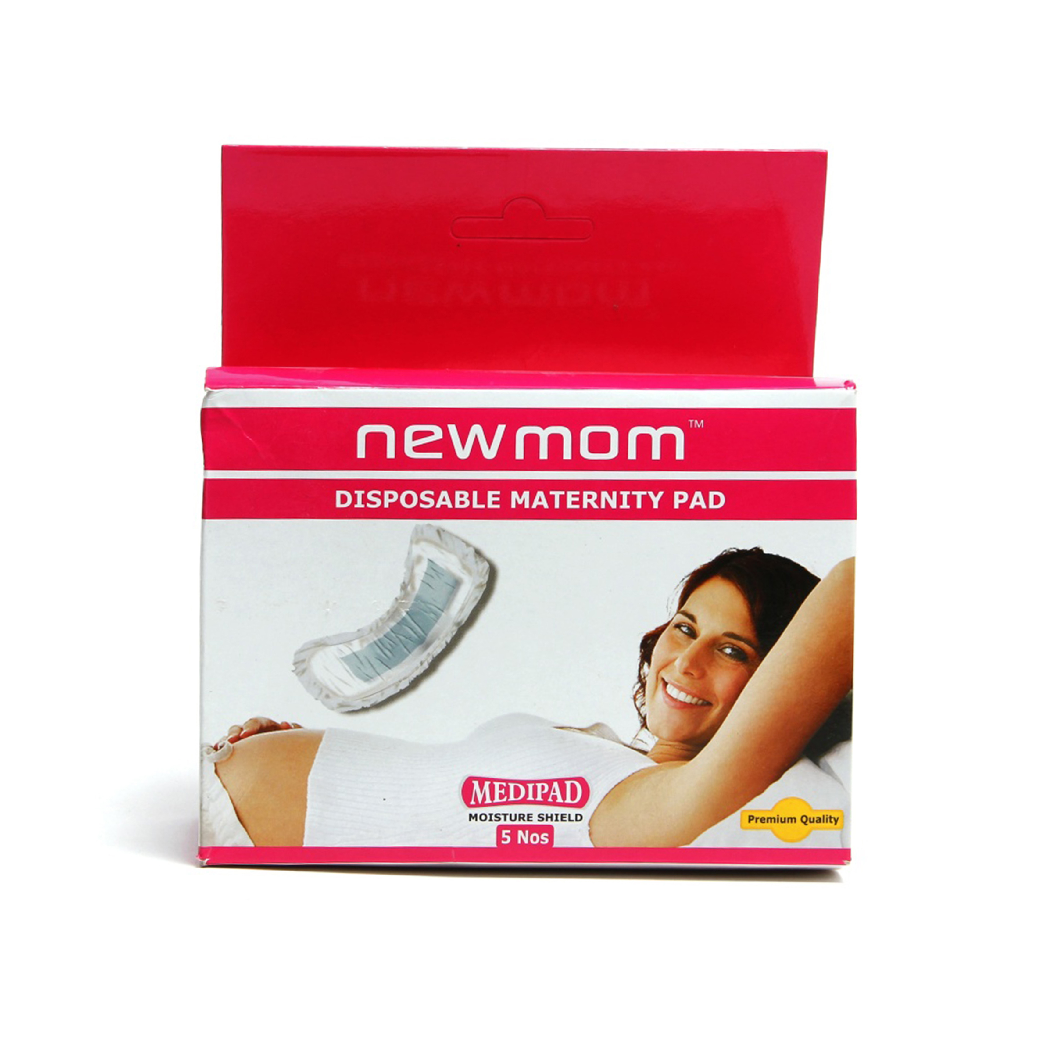 NewMom Disposable Maternity Pad-Medi,  5 pieces/Pack  Medium 