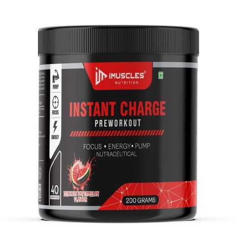 1 - iMuscles Nutrition Instant Charge Pre Workout,  0.44 lb  Delicious Watermelon 