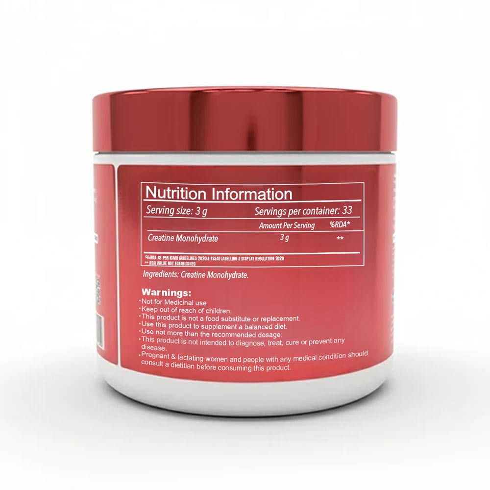 4 - iMuscles Nutrition Pure Creatine Monohydrate,  Unflavoured  0.22 lb 