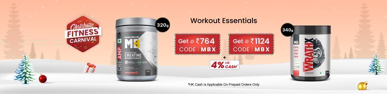 Workout Essentials | Extra 10% | Max Dis 400 | MBX | 4% HK Cash