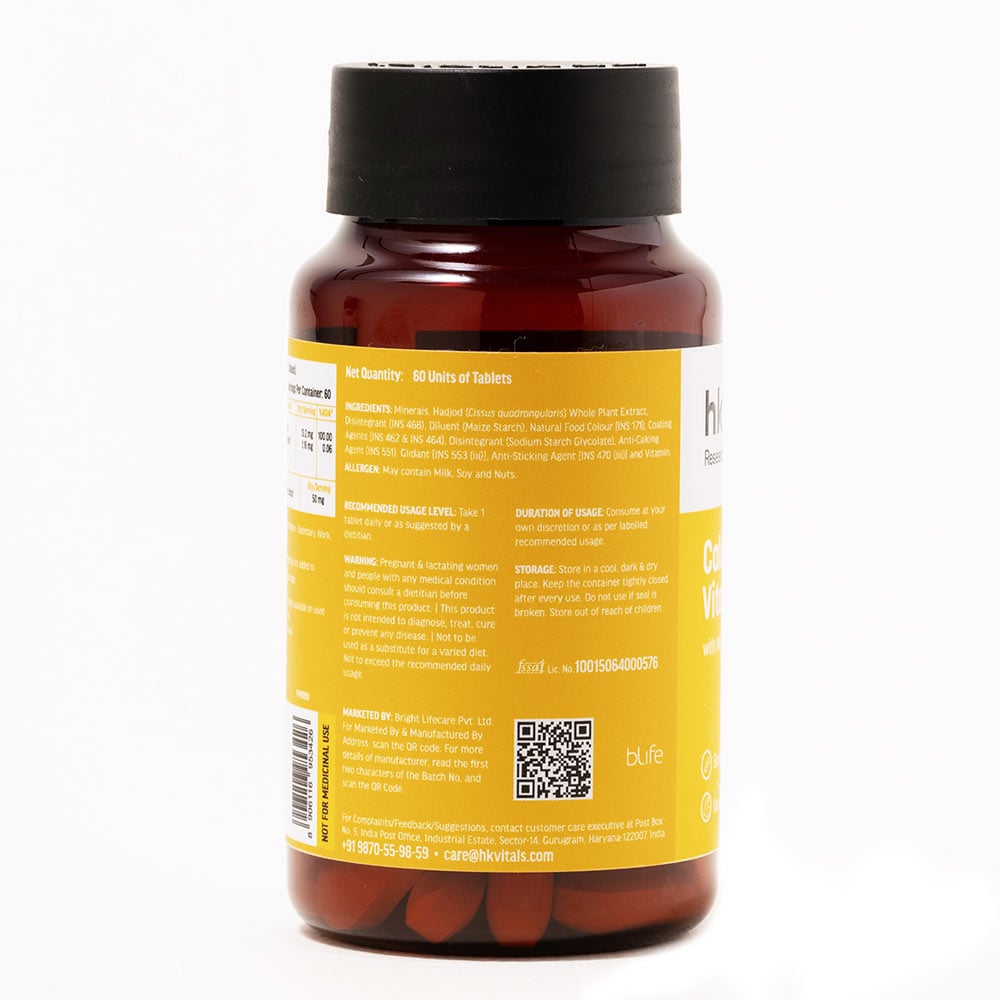 1 - HealthKart HK Vitals Calcium,  60 tablet(s)  Unflavoured