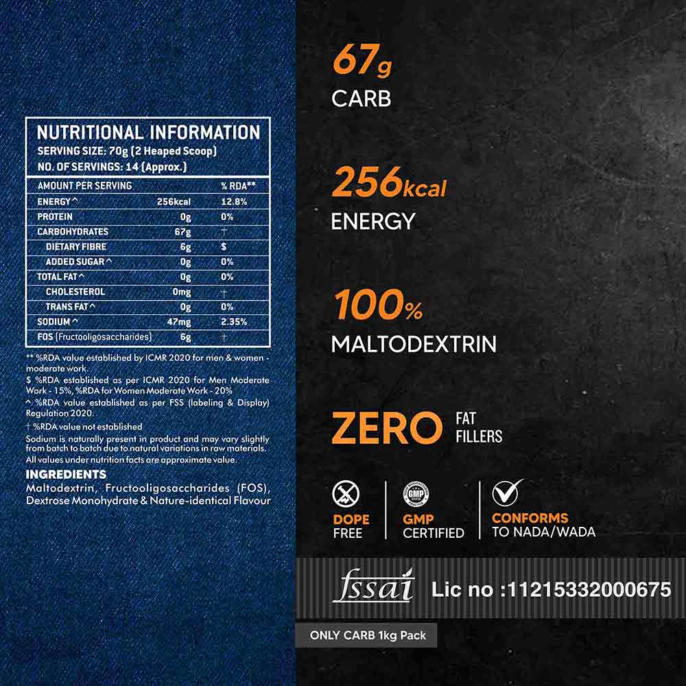 3 - AS-IT-IS Nutrition ATOM 100% Pure Carb,  2.2 lb  Cookies & Cream 