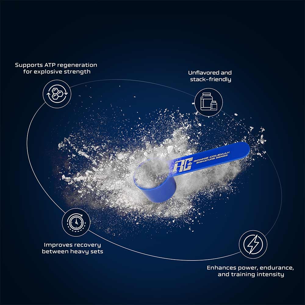 9 - Ronnie Coleman Signature Series Creatine XS,  Unflavoured  0.66 lb