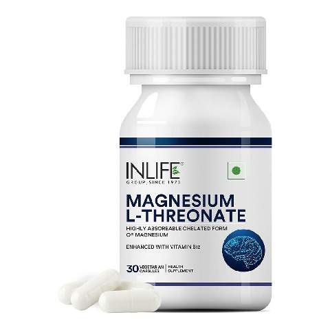 1 - INLIFE Magnesium L-Threonate, Unflavoured 30 veggie capsule(s)