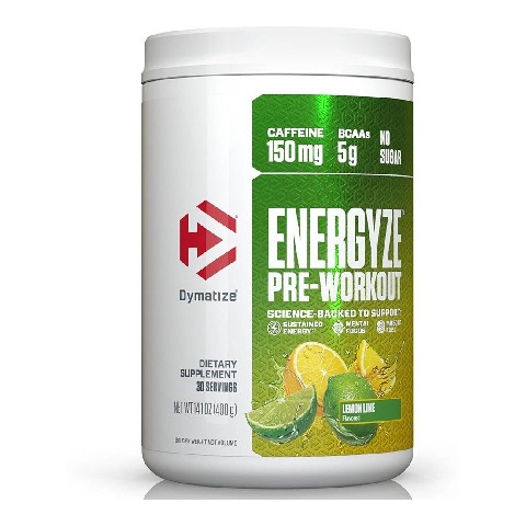 1 - Dymatize Energyze Pre-Workout,  0.88 lb  Lemon Lime 