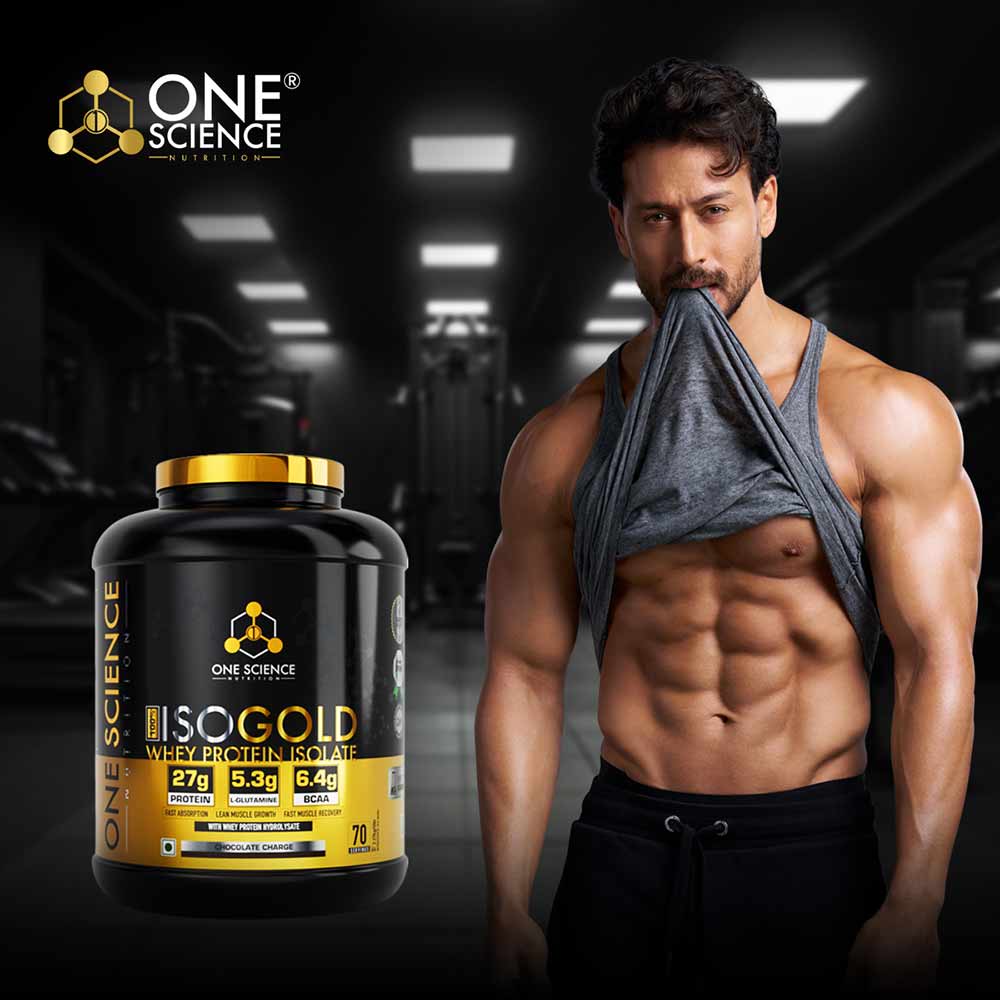 5 - One Science 100% Iso Gold Whey Protein Isolate,  5 lb  Chocolate Charge 