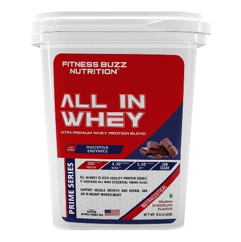1 - FB Nutrition All In Whey Protein,  8.8 lb  Belgian Chocolate 