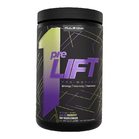 1 - Rule One Pre Lift Pre-Workout,  0.93 lb  Acai Berry 