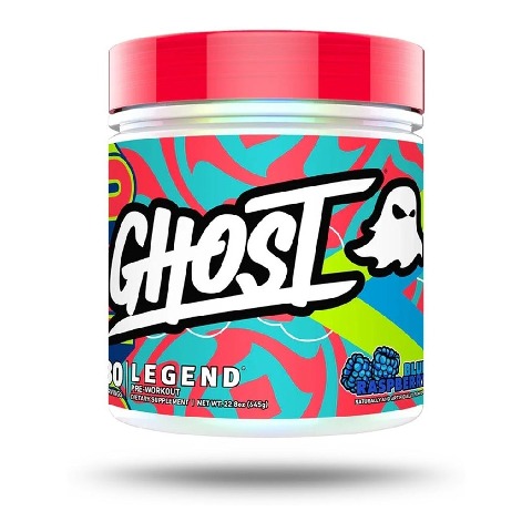1 - Ghost Legend Pre-Workout,  1.4 lb  Blue Raspberry 