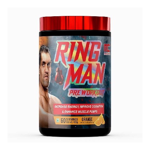 1 - Muscle Club Ring Man Pre-Workout,  0.93 lb  Orange 