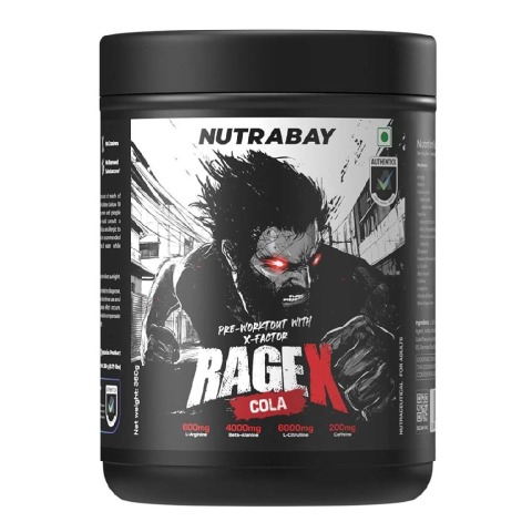 2 - Nutrabay RageX Pre Workout,  0.79 lb  Cola 
