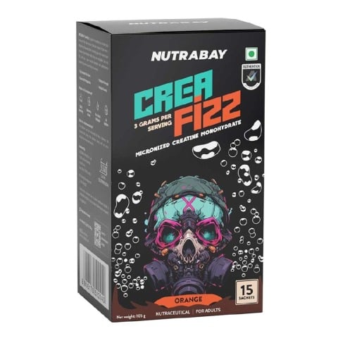 2 - Nutrabay Crea Fizz, Orange 0.23 lb