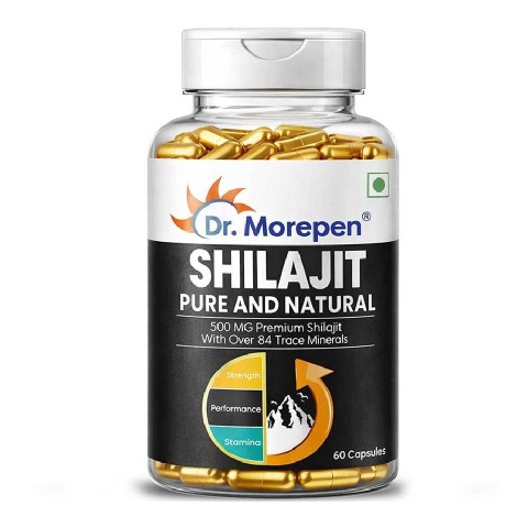 1 - Dr. Morepen Shilajit,  60 capsules 