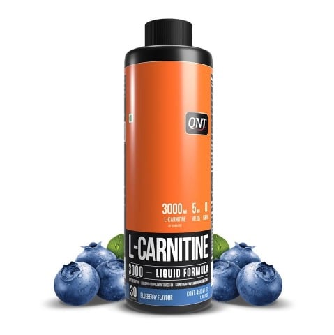 1 - QNT L-Carnitine 3000 Liquid,  450 ml  Blueberry 