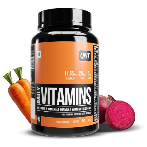 1 - QNT Daily Vitamins,  60 capsules  Unflavoured 