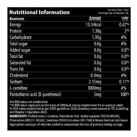 nutrabay pro l-carnitine L-Carnitine Liquid Fat Metabolizer 3000mg by AP Regimen | Zero Calories,  Carbs, Sugars | Stimulant-Free, Keto-Friendly | 16oz - Berry Gusher | Buy  Now with Express International Delivery main image 1