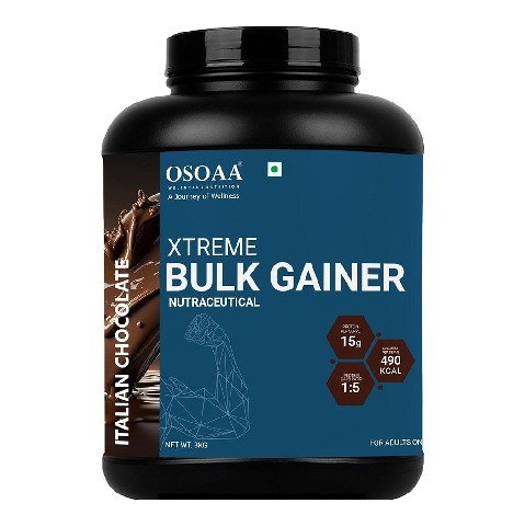 1 - Osoaa Xtreme Bulk Gainer,  6.6 lb  Italian Chocolate 