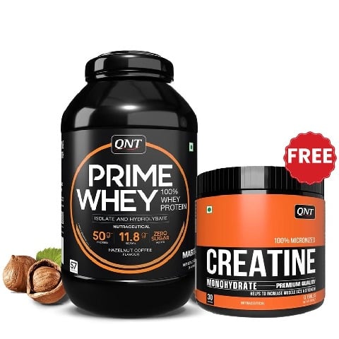 QNT Prime Whey, 4.4 lb Hazelnut Coffee