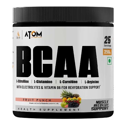 1 - AS-IT-IS Nutrition ATOM BCAA,  0.55 lb  25 Servings  Fruit Punch 