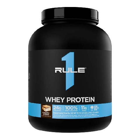 1 - Rule One 100% Whey Protein, 4.95 lb Campfire Smores