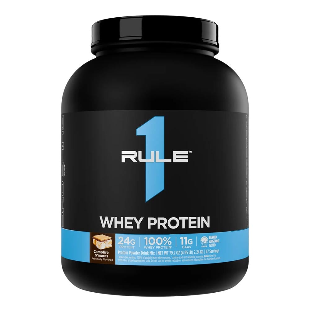 Rule One 100% Whey Protein, 4.95 lb Campfire Smores-image-15
