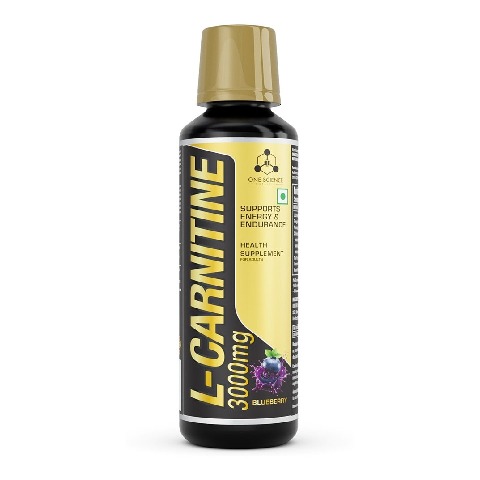 1 - One Science L-Carnitine 3000mg,  450 ml  Blueberry 