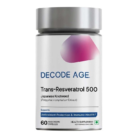 1 - Decode Age Trans-Resveratrol 500,  60 veggie capsule(s) 