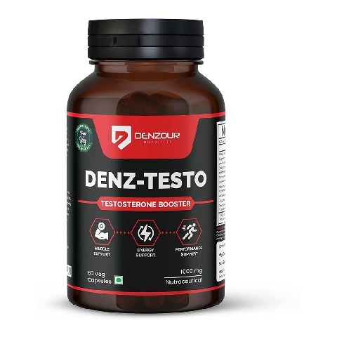 1 - Denzour Nutrition Denz Testo - Testosterone Booster 1000mg, 60 veggie capsule(s) Unflavoured
