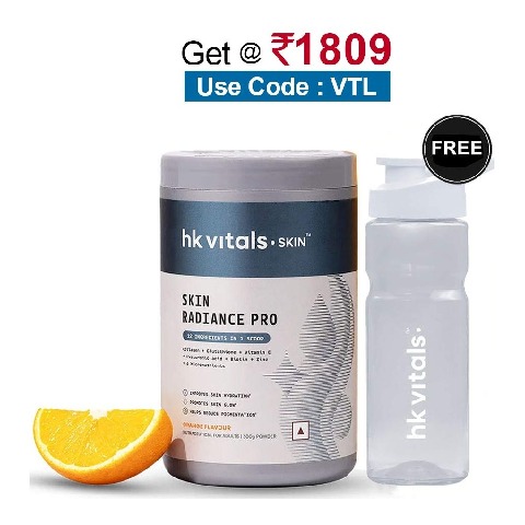 HealthKart HK Vitals Skin Radiance Pro,  300 g  Orange 