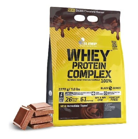 1 - Olimp Black Series 100% Whey Protein Complex,  5 lb  Double Chocolate 