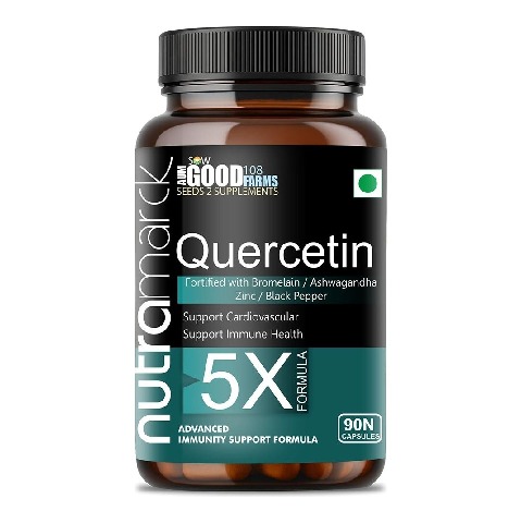 1 - NutraMarck Quercetin 5X,  90 capsules 