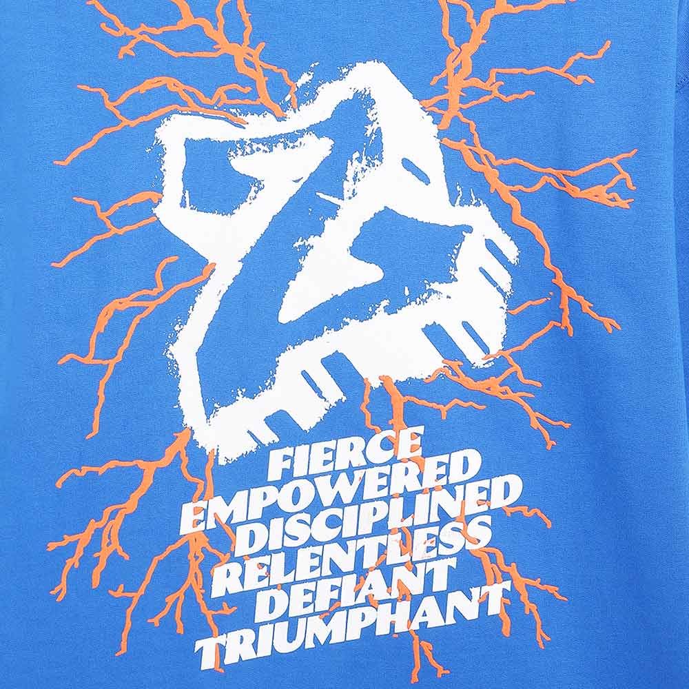 7 - MuscleBlaze Z-Verse T-Shirt,  XL  Royal Blue
