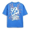 MuscleBlaze Z-Verse T-Shirt, XL Royal Blue